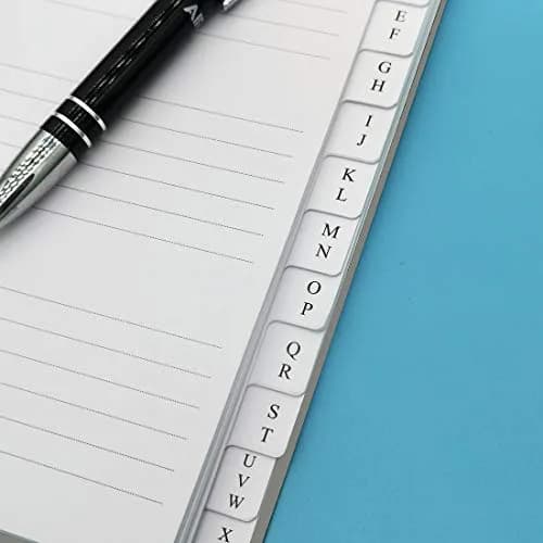 Nokingo Grey Address & Birthday Book with Tabs, 5x7 Inch | Organizer for Contacts, Passwords & Important Dates thumbnail 6