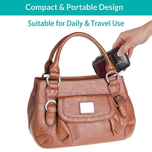 Fullicon Moistureproof Airtight Pill Organizer, Portable, 7 Compartment | Moistureproof & Double Lock for Travel & Daily Use thumbnail 6