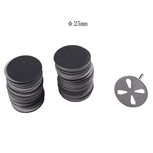 MZCMSL Nail Drill Bits & Sanding Discs 100pcs #240 Grit for Pedicure & Callus Removal thumbnail 5