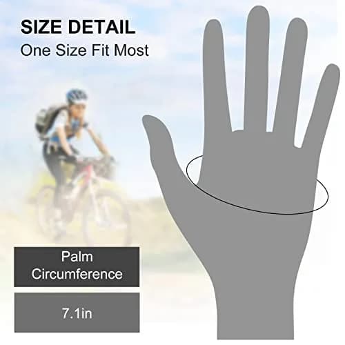 Accmor Leather Punk Gloves Fingerless Gloves for Women 18cm | Fashion & Durability thumbnail 7