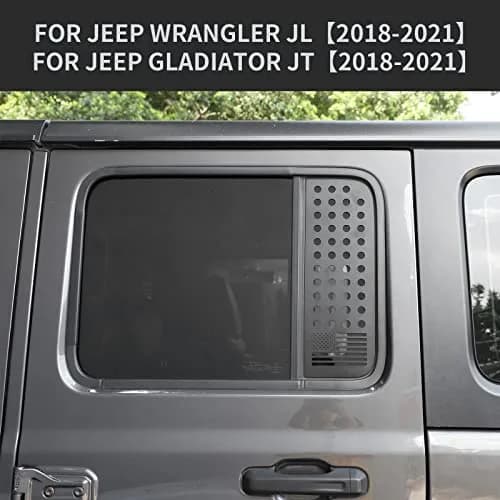 Hoolcar Black American Flag Sticker Decal Aluminum Alloy for Jeep Wrangler JL & Gladiator | Patriotic Modern thumbnail 7