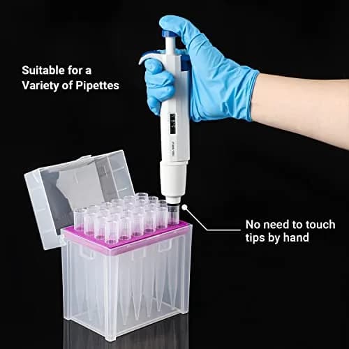 FOUR E'S SCIENTIFIC 5000µl Pipette Tips Rack | Autoclavable, DNAse/RNAse Free, Universal Fit thumbnail 4