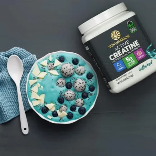 Sunwarrior Creatine Monohydrate Powder Micronized | 60 Servings, Unflavored | Supports Muscle & Brain thumbnail 6