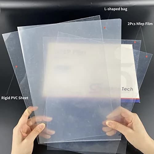 Siraya Tech NFEP Film A4 Size (210 x 297mm) - 2 Pcs | Better Durability, Fewer Layer Lines, Accurate Print Results for Resin 3D Printers thumbnail 6