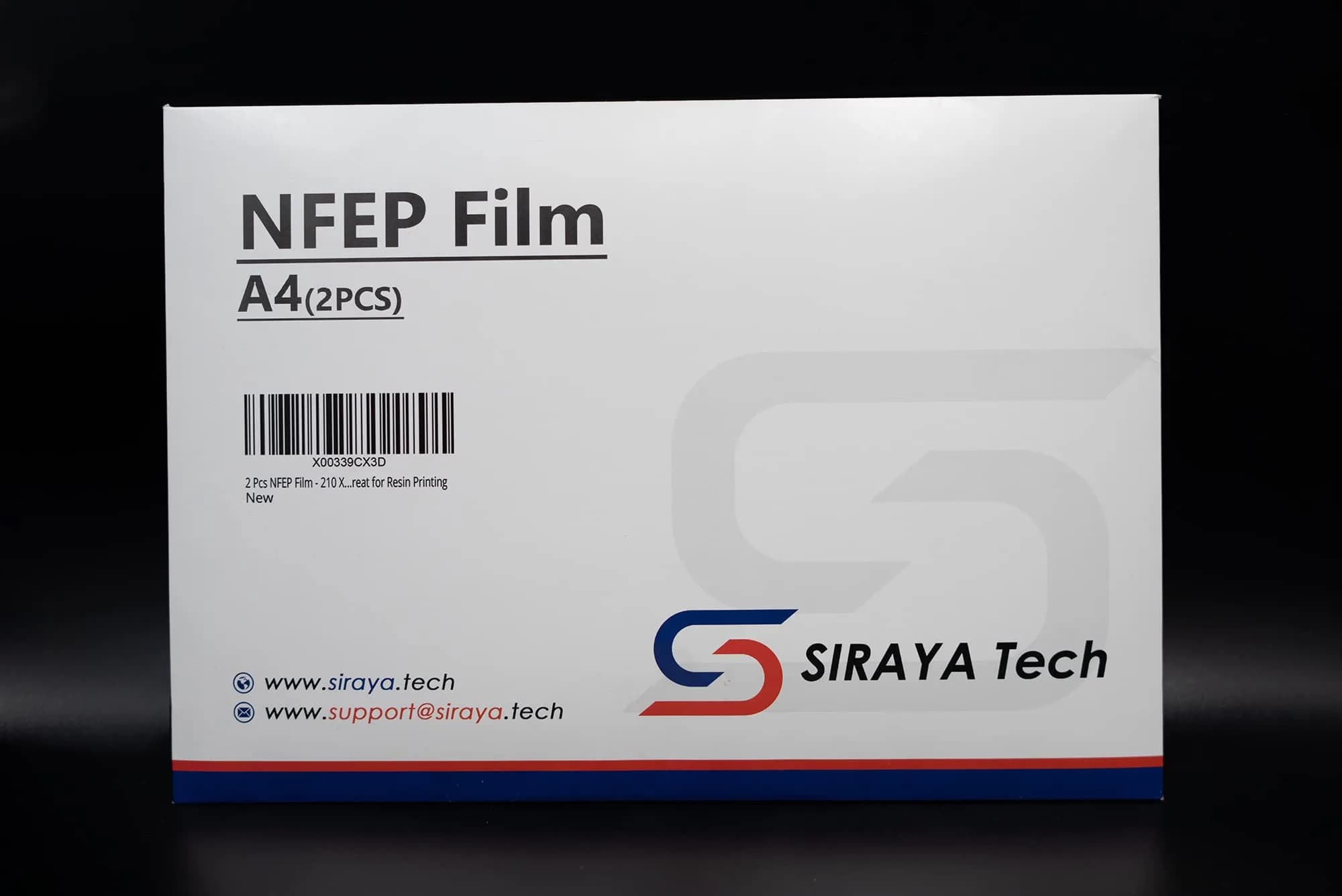 Siraya Tech NFEP Film A4 Size (210 x 297mm) - 2 Pcs | Better Durability, Fewer Layer Lines, Accurate Print Results for Resin 3D Printers - view 8