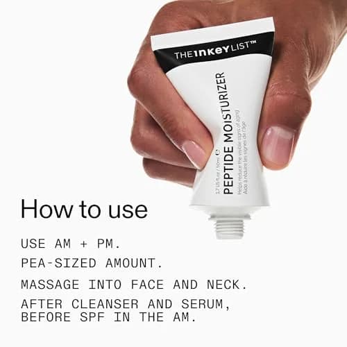 The INKEY List Peptide Moisturizer 1.69 fl oz | Supports Collagen & Hydrates Skin thumbnail 5