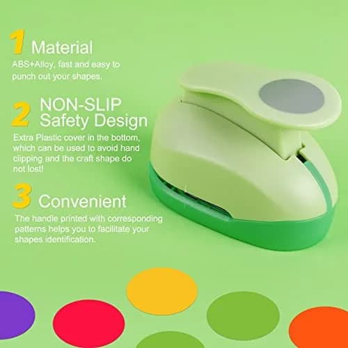 UCEC 1.5 Inch Circle Hole Punch | Perfect for Crafting & Scrapbooking thumbnail 6