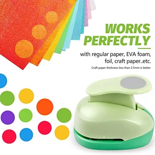 UCEC 1.5 Inch Circle Hole Punch | Perfect for Crafting & Scrapbooking thumbnail 3