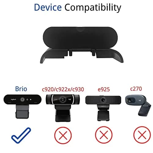 MoimTech Webcam Cover Compatible with Logitech Brio 4K Webcam | Privacy & Security thumbnail 3