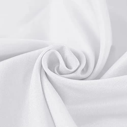 Fokitut 2 Pack Waterproof Round Tablecloth 108 Inch | Stain & Wrinkle Resistant Polyester thumbnail 4