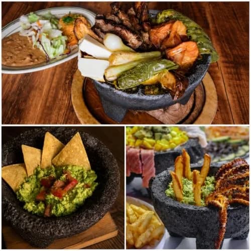 Cuitáxi Molcajete Mexicano Lava Rock Mortar and Pestle Set 20.3cm (8 inch) | Authentic Volcanic Stone for Guacamole and Spices thumbnail 5