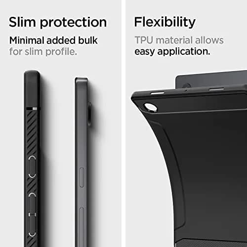Spigen Galaxy Tab A8 10.5 Inch Case 2022 | Rugged Armor Slim Protective Cover with Carbon Fiber & Air Cushion Tech thumbnail 7