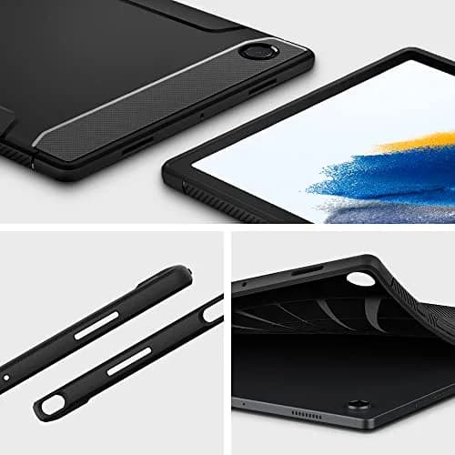 Spigen Galaxy Tab A8 10.5 Inch Case 2022 | Rugged Armor Slim Protective Cover with Carbon Fiber & Air Cushion Tech thumbnail 2