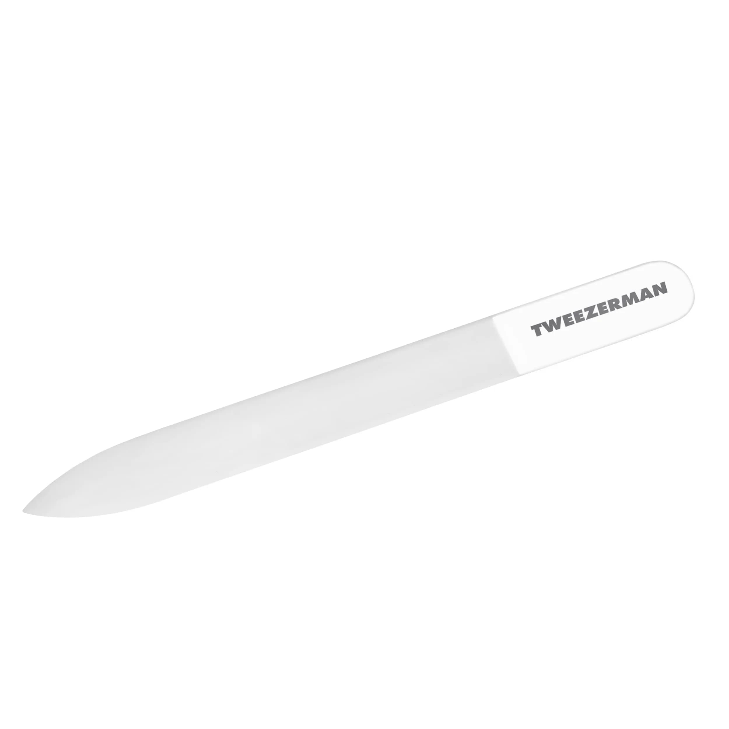 Tweezerman Glass Nail File | Ultra Fine Glass Nail Buffer for Natural Nails