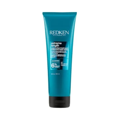 Redken Extreme Length Triple Action Hair Mask 250ml (8.5 Fl Oz) | Strengthens Hair & Reduces Split Ends thumbnail 1