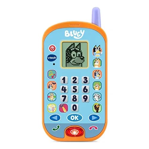 VTech Bluey Ring Ring Phone | Ages 3-6 Years, Interactive Chat & Games thumbnail 1