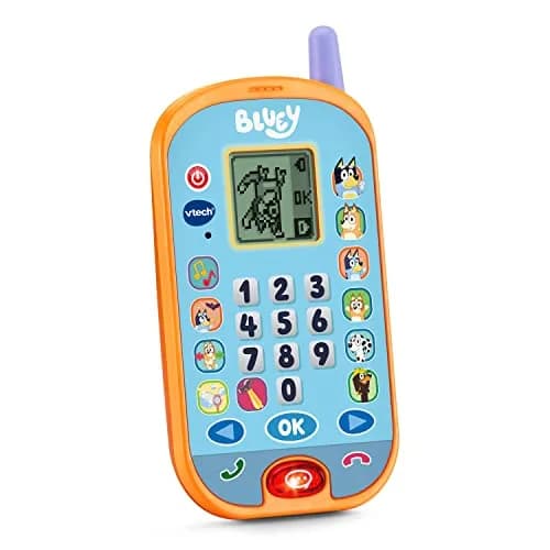 VTech Bluey Ring Ring Phone | Ages 3-6 Years, Interactive Chat & Games thumbnail 2