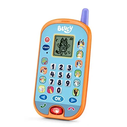 VTech Bluey Ring Ring Phone | Ages 3-6 Years, Interactive Chat & Games thumbnail 3
