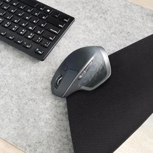 DAWNTREES Felt Desk Pad Large Mouse Pad and Keyboard Mat 90cm (36" x 12") | Protects Desks from Scratches and Spills thumbnail 6