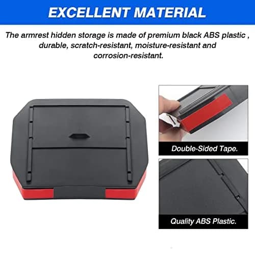 Karltys Center Console Hidden Organizer for Land Rover Defender 90 110 130 2020-2026 | Durable ABS Storage Box thumbnail 4
