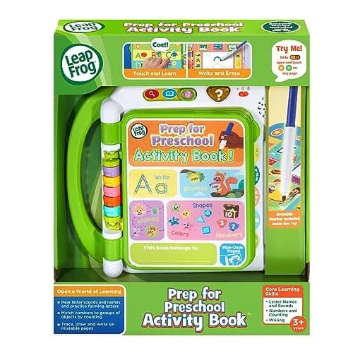 LeapFrog Prep for Preschool Activity Book | Interactive Learning & Confidence Builder for 3+ Kids thumbnail 6