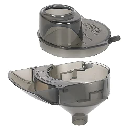 Aquaflosser Grey Funnel and Cover Set for Baby Brezza Formula Pro Advanced FRP0046 | Replacement Parts for Easy Bottle Prep thumbnail 1