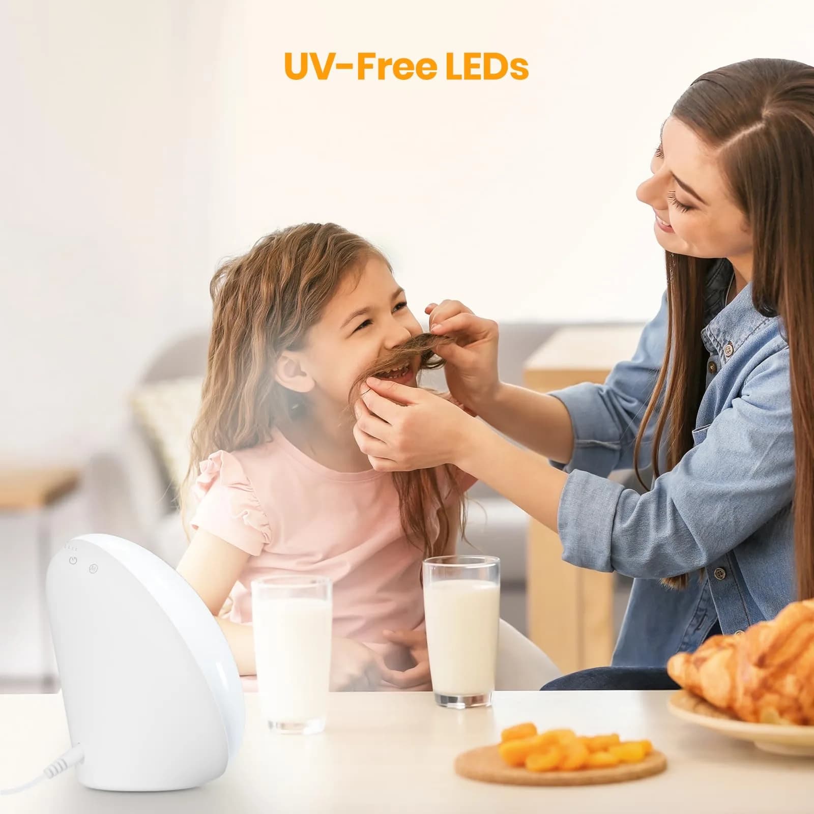 LASTAR 10000 Lux Sunlight Lamp - Blue Touch Control Daylight Lamp with 4 Color Temps - view 2
