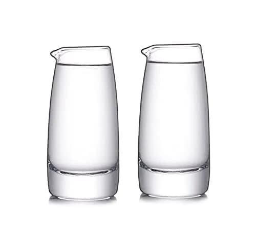 Mozacona Glass Creamer Pitcher 100ml (3.4 Fl Oz) 2-Pack | Perfect for Table Creamer & Dressings thumbnail 1