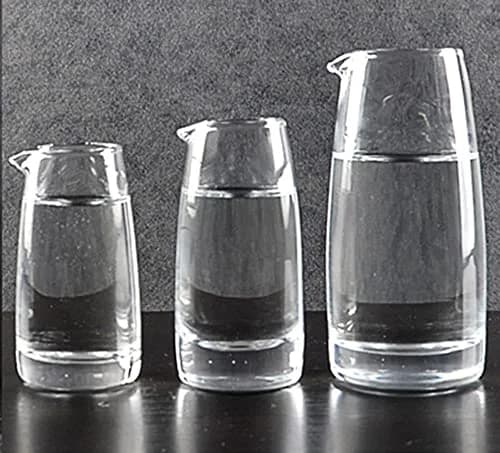 Mozacona Glass Creamer Pitcher 100ml (3.4 Fl Oz) 2-Pack | Perfect for Table Creamer & Dressings thumbnail 3