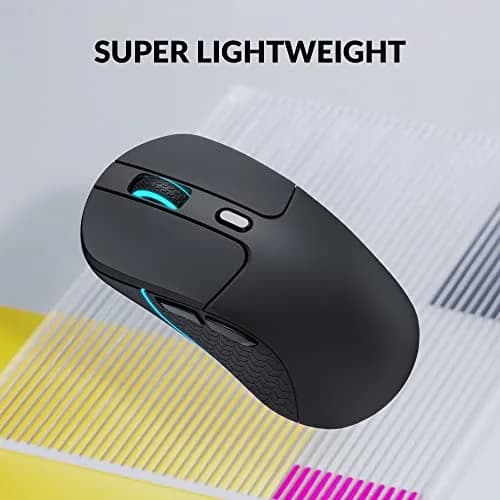 Keychron M3 Wireless Mouse, PAW3395 Sensor 26000 DPI | Ergonomic, Lightweight 79g, 2.4 GHz/Bluetooth 5.1 thumbnail 4