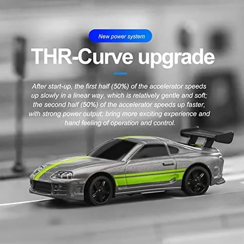 havcybin 1:76 Turbo Racing Scale RC Sport Car | Mini Model Car with Proportional RTR Kit thumbnail 4