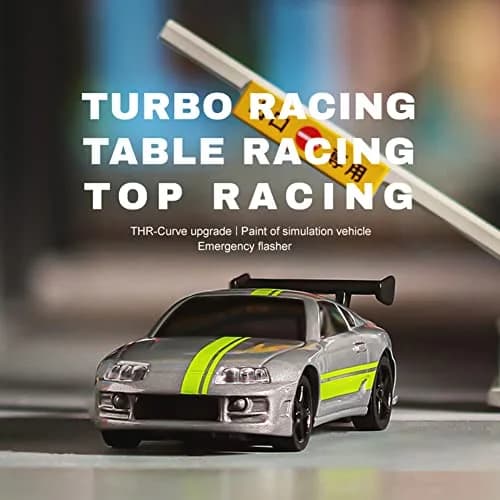 havcybin 1:76 Turbo Racing Scale RC Sport Car | Mini Model Car with Proportional RTR Kit thumbnail 5