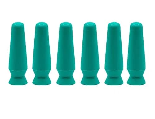 DMV Scleral Cup Contact Lens Applicator Tool Green 6 Pack | FDA Approved, Made in USA thumbnail 1