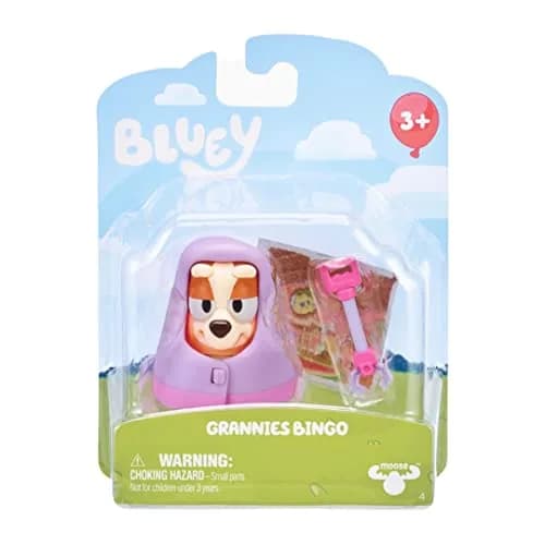 Bluey Story Starters Grannies Bingo Toy Figure 7.62cm (3 Inches) | ASTM-Tested Educational Play thumbnail 2