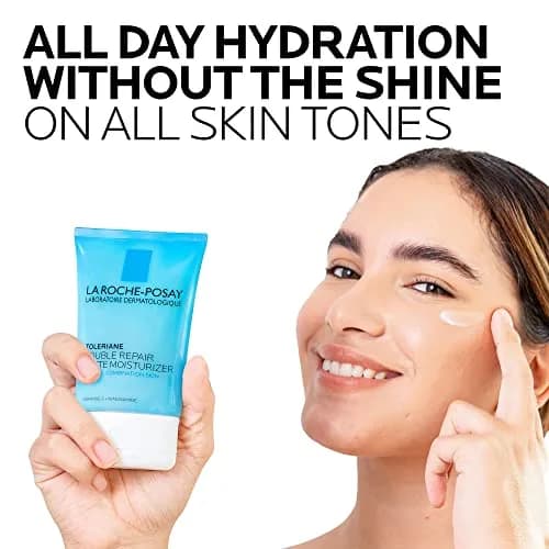 La Roche-Posay Toleriane Double Repair Matte Face Moisturizer 100ml (3.38 Fl Oz) | Controls Oil & Shine for Oily Skin thumbnail 4