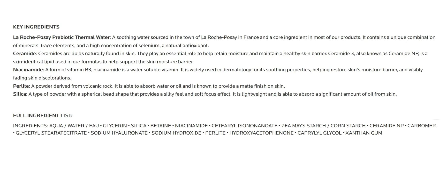 La Roche-Posay Toleriane Double Repair Matte Face Moisturizer 100ml (3.38 Fl Oz) | Controls Oil & Shine for Oily Skin - view 6