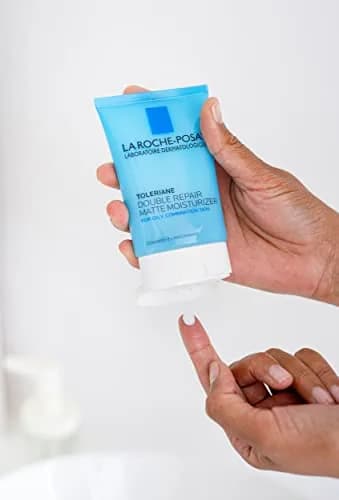 La Roche-Posay Toleriane Double Repair Matte Face Moisturizer 100ml (3.38 Fl Oz) | Controls Oil & Shine for Oily Skin thumbnail 8