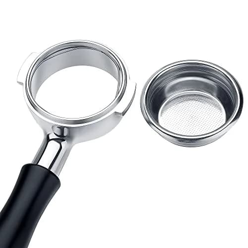 Normcore Black 18g Coffee Filter | Bottomless Portafilter for E61, Flair 58, ECM, Rocket, Sanremo, Synesso, Slayer, VBM Espresso Machines thumbnail 9