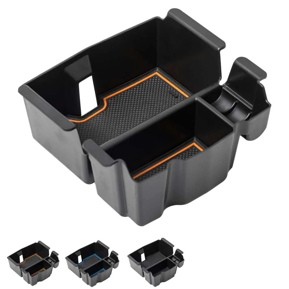 EDBETOS Center Console Organizer Tray for Jeep Wrangler JL/JLU & Gladiator JT (Orange) | Fits 2018-2026 Models - view 7