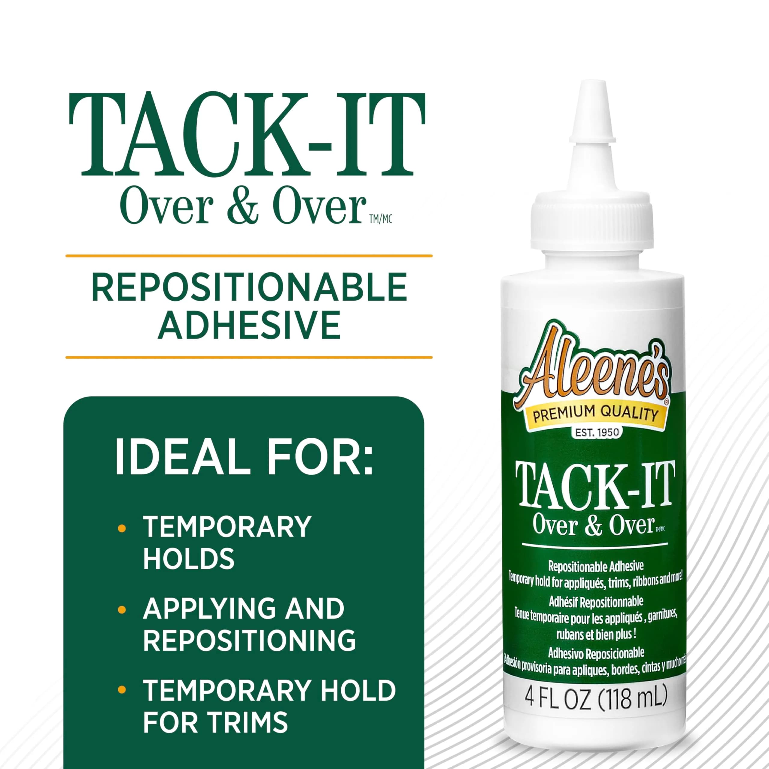 Aleene's Tack-It Over & Over Liquid Glue, 36 per Pack | Repositionable Craft Adhesive - view 2