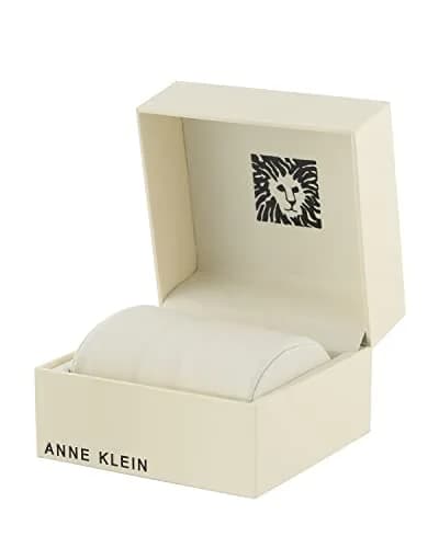 Anne Klein Women's Crystal Accented Bangle Watch Set with Lavender Mother-of-Pearl Dial | Japanese Quartz Movement thumbnail 3