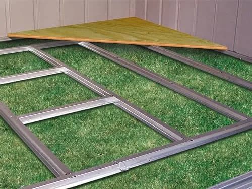 Arrow Outbuilding Floor Frame Kit for Classic & Select Sheds, Extra Large | Heavy-Duty Galvanized Steel thumbnail 7