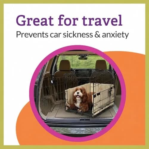 Pet Dreams Dog Crate Bumper - Patented Comfy Liner & Dog Tail Protector for Inside Crate, Fits iCrate Cages 18, 24, 30, 36, 42, 48 Inches (Grey, XX-Large, 48") | Universal Fit for Large Dogs thumbnail 8