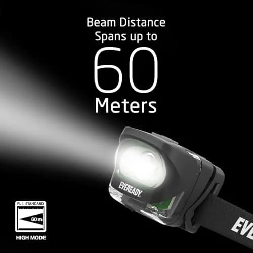 Eveready Rechargeable LED Headlamp 2-Pack | 300 Lumens, 60m Beam, IPX4 Water Resistant thumbnail 6