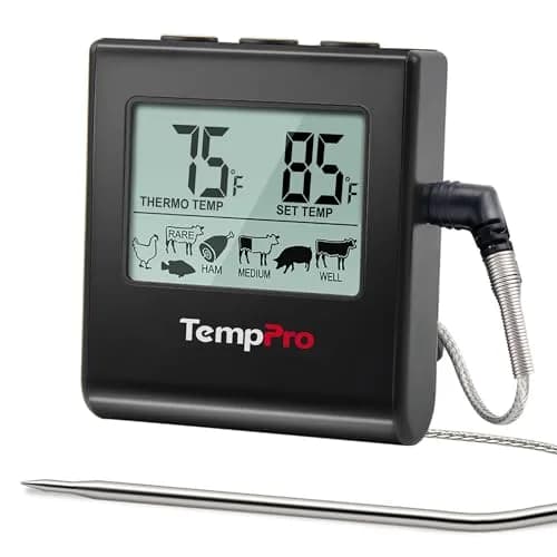 TempPro TP16 Digital Meat Thermometer for Cooking | 0-300°C (32-716°F) Probe thumbnail 1