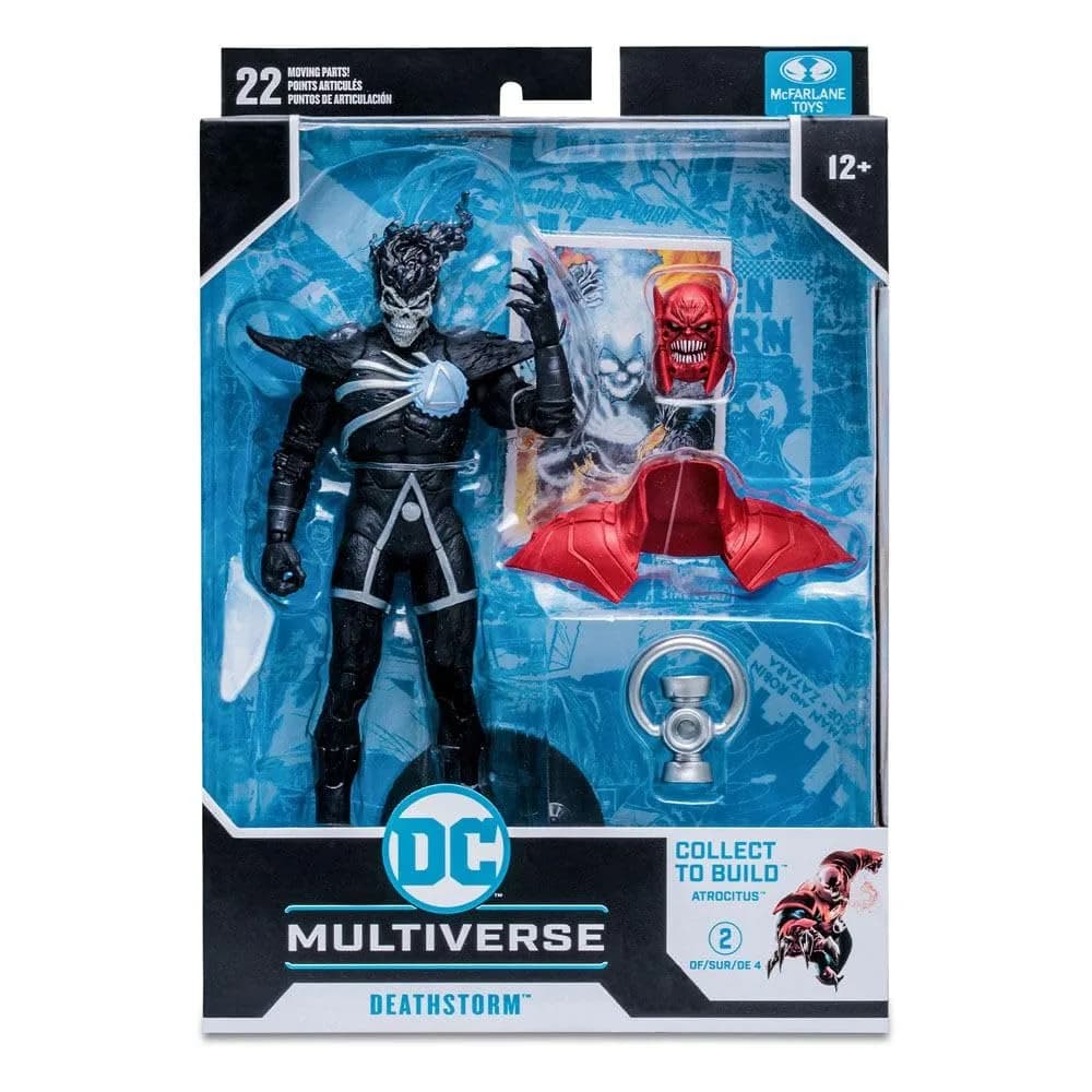 McFarlane Toys DC Multiverse Deathstorm 7-inch Action Figure | Ultra Articulation for Play - view 8
