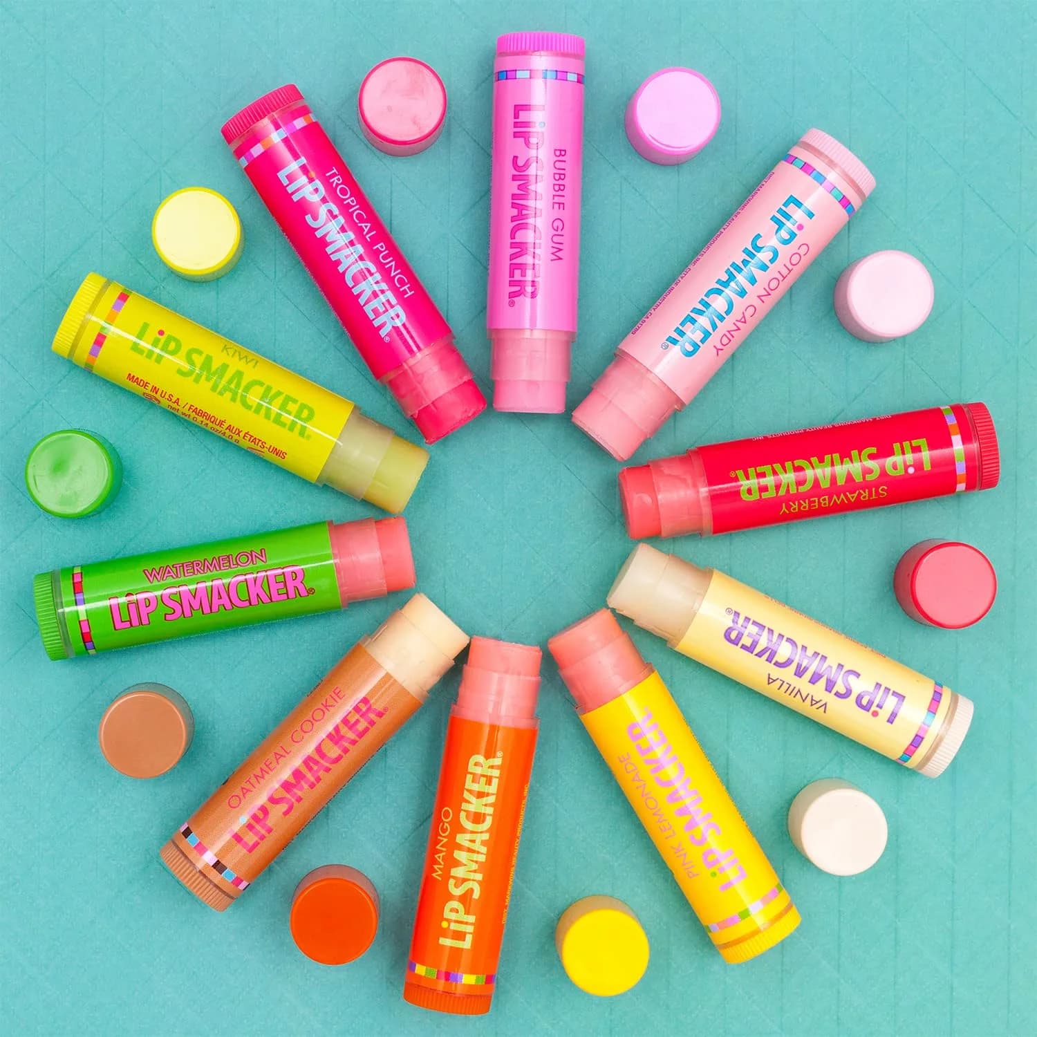 Lip Smacker Oatmeal Cookie Flavored Lip Balm - 10 Count | Moisturizing, Smoothing, Soft Shine - view 3