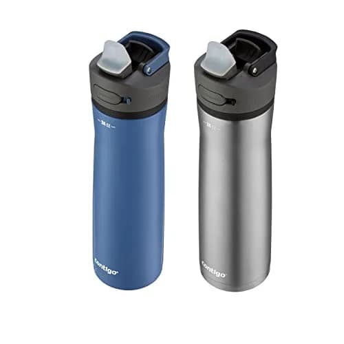 Contigo Ashland Chill 24oz (710ml) Stainless Steel Insulated Water Bottle 2-Pack | Keeps Cold 24 Hrs thumbnail 3