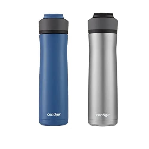 Contigo Ashland Chill 24oz (710ml) Stainless Steel Insulated Water Bottle 2-Pack | Keeps Cold 24 Hrs thumbnail 4