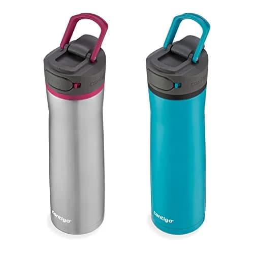 Contigo Cortland Chill 2.0 Stainless Steel Water Bottle 24oz | Double Wall Vacuum Insulated, Spill-Proof, 2-Count thumbnail 4